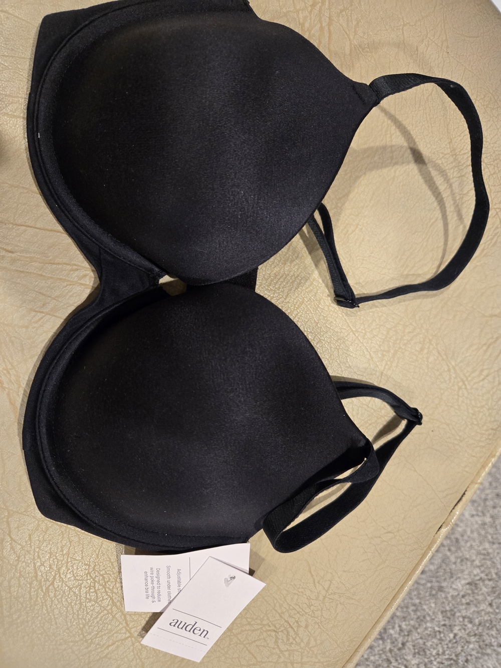 auden Smooth T-Shirt Bra in Black